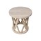 International Concepts Round Ceylon End Table, 24 in W, 24 in L, 24 in H, Wood, Unfinished OT-46ER - alternate 2